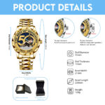 Star Wars 50th Anniversary Alloy Luxury Quartz Watch – MNPST0397