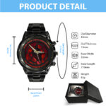 Star Wars 50th Anniversary Black Stainless Steel Watch – MNPST0611