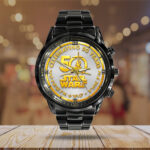Star Wars 50th Anniversary Black Stainless Steel Watch – MNPST0510