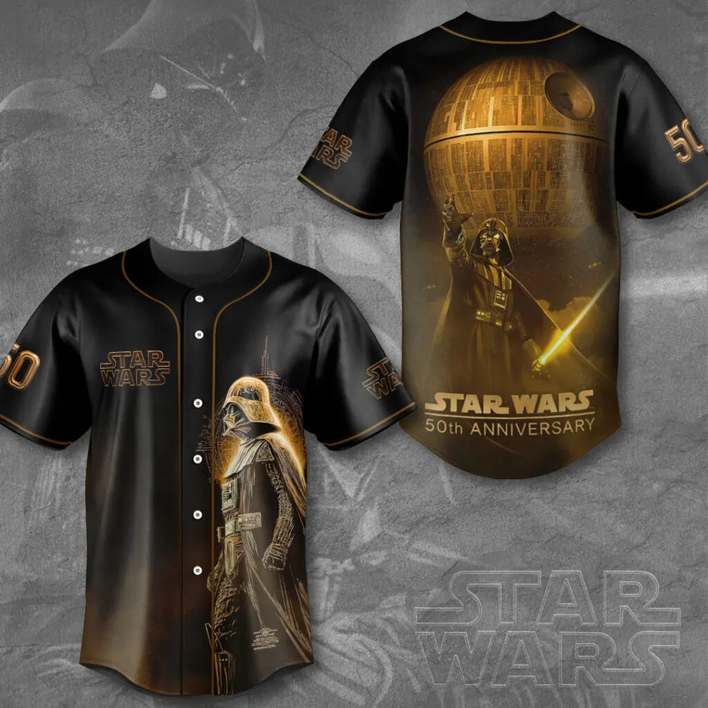 Star Wars 50th Anniversary Baseball Jersey – MNPST0965