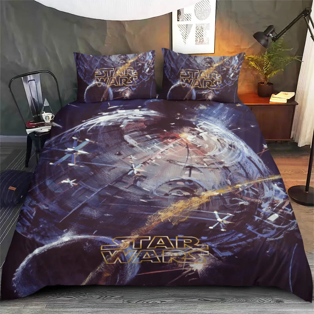 Star Wars 50th Anniversary 3-Piece Duvet Bedding Set – MNPST0150