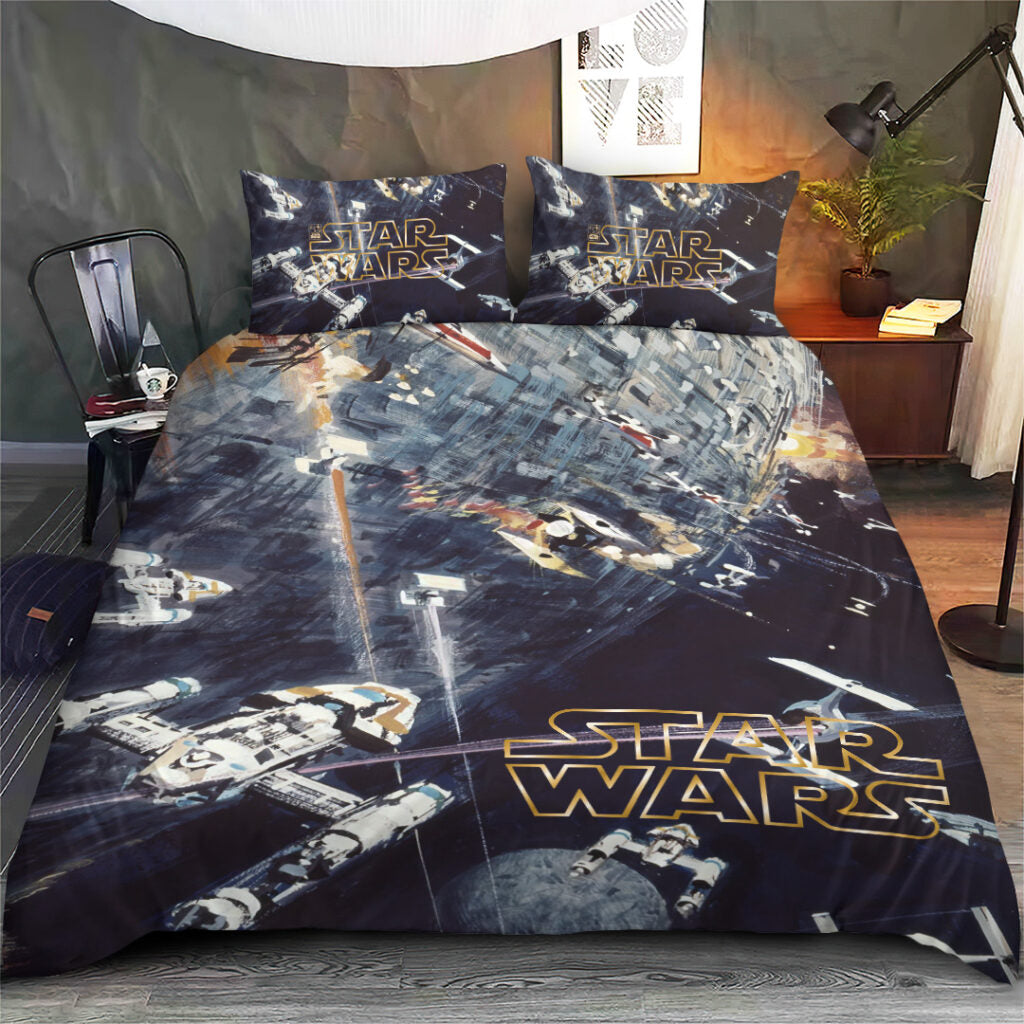 Star Wars 50th Anniversary 3-Piece Duvet Bedding Set – MNPST0144