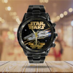Star Wars 50th Anniversary Black Stainless Steel Watch – MNPST0159