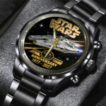 Star Wars 50th Anniversary Black Stainless Steel Watch – MNPST0159