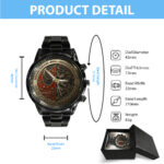 Star Wars 50th Anniversary Black Stainless Steel Watch – MNPST0459