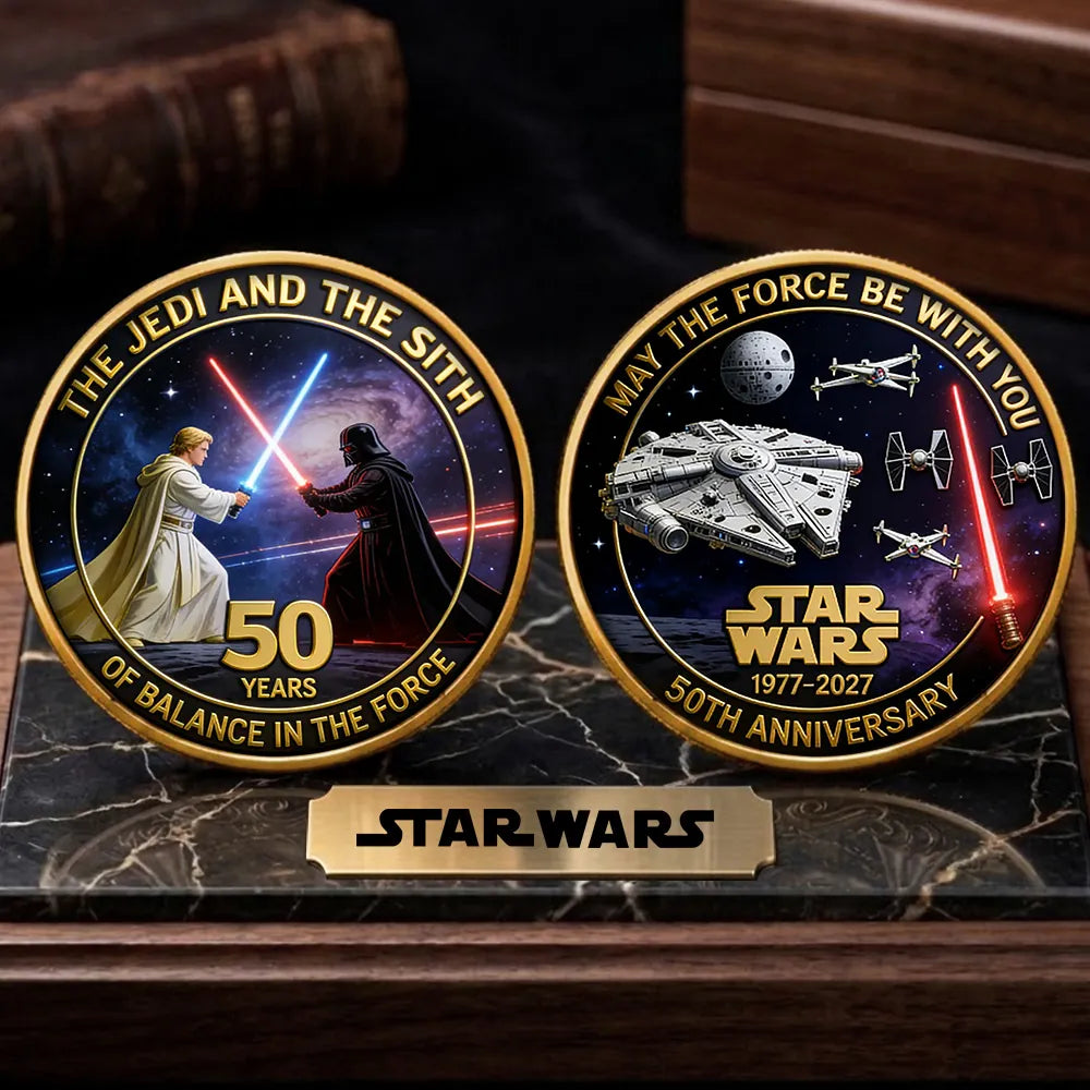 Star Wars 50th Anniversary Commemorative Coin – MNPST0222