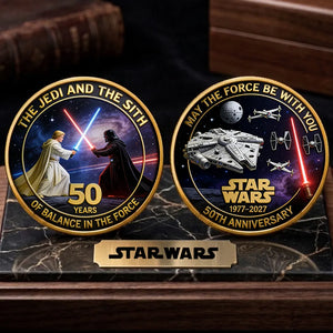 Star Wars 50th Anniversary Commemorative Coin – MNPST0222