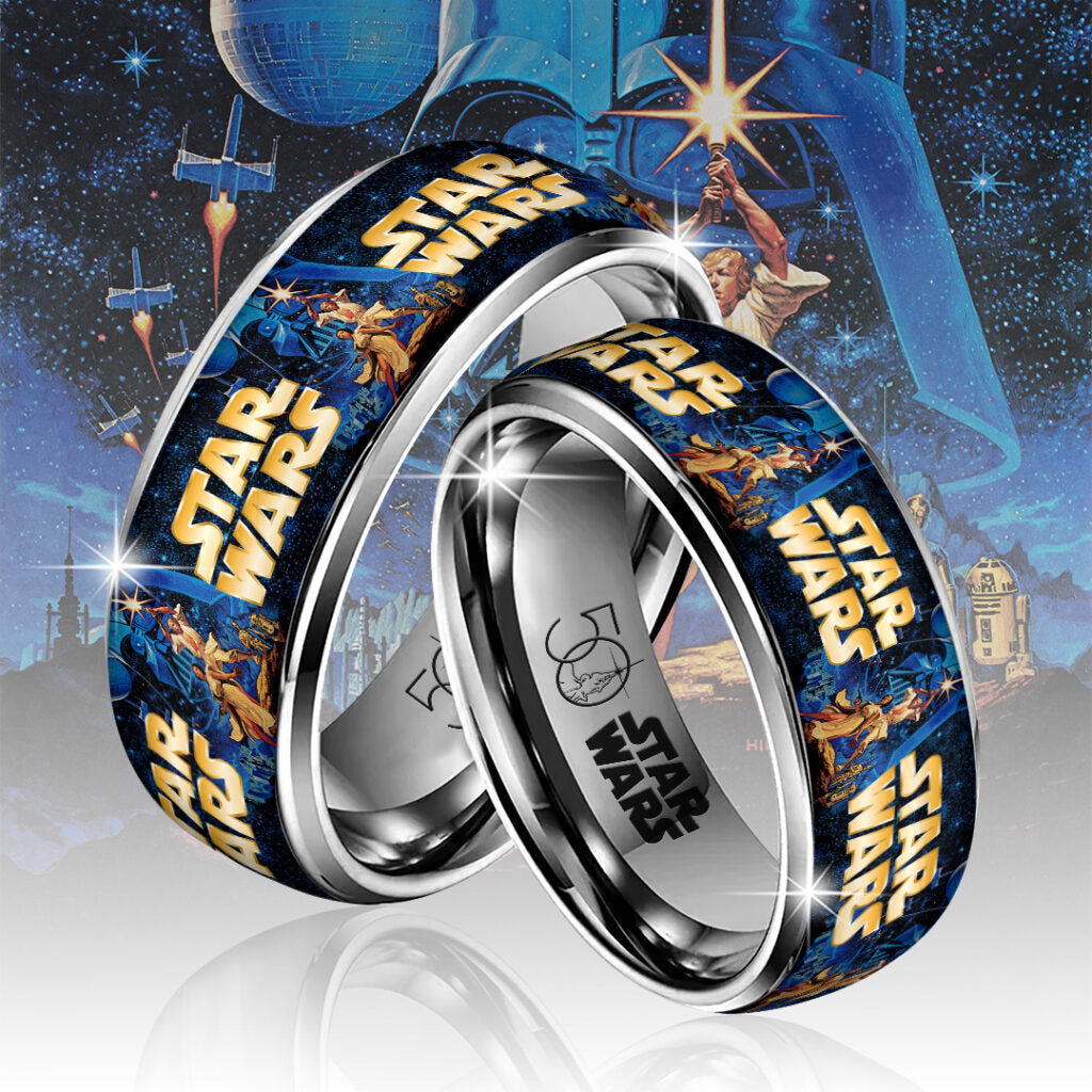 Star Wars 50th Anniversary Custom Alloy Ring – MNPST0306