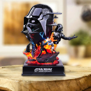 Star Wars 50th Anniversary Custom Shape Acrylic Plaque – MNPST0007