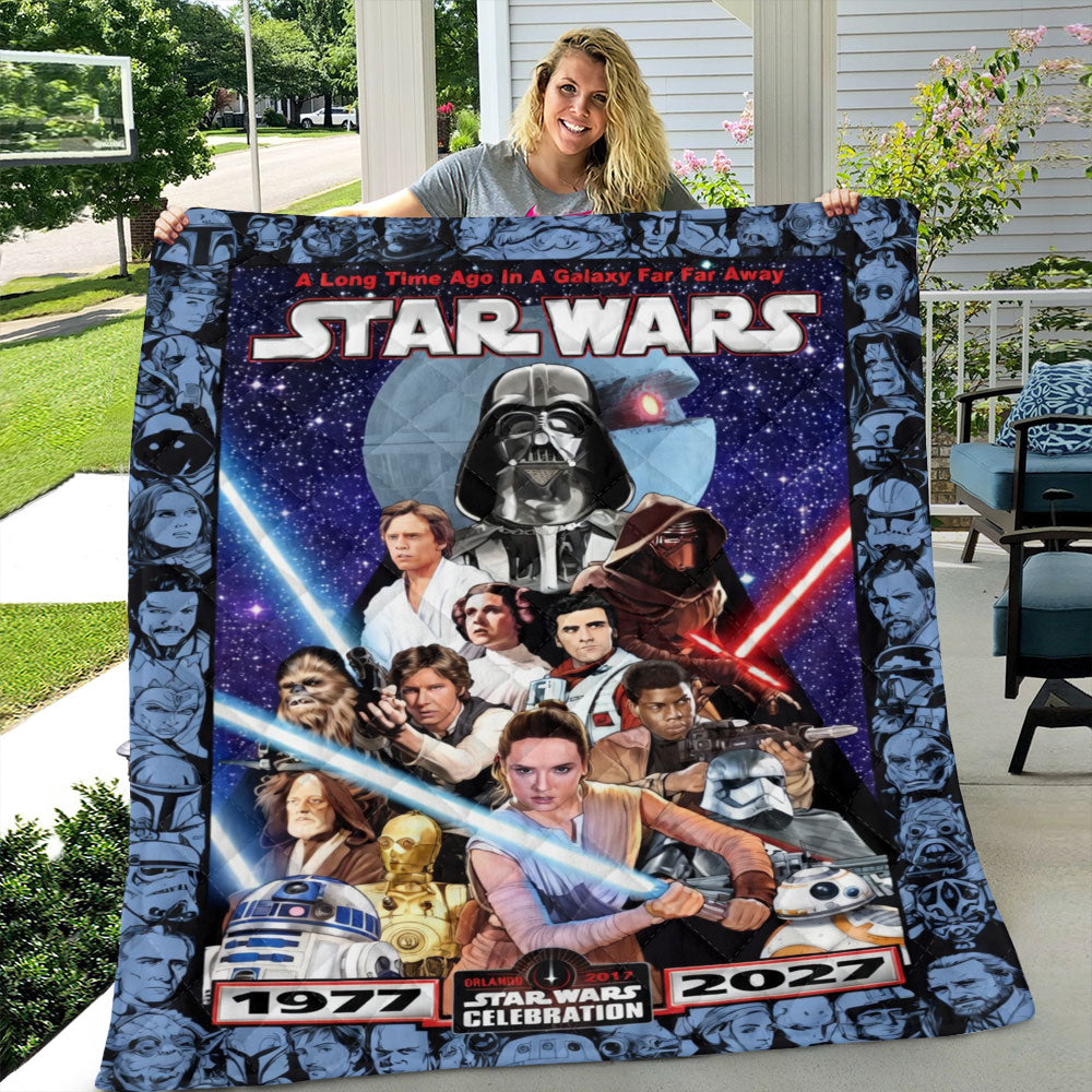 Star Wars 50th Anniversary Quilt Blanket – MNPST0006
