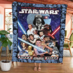 Star Wars 50th Anniversary Quilt Blanket – MNPST0006