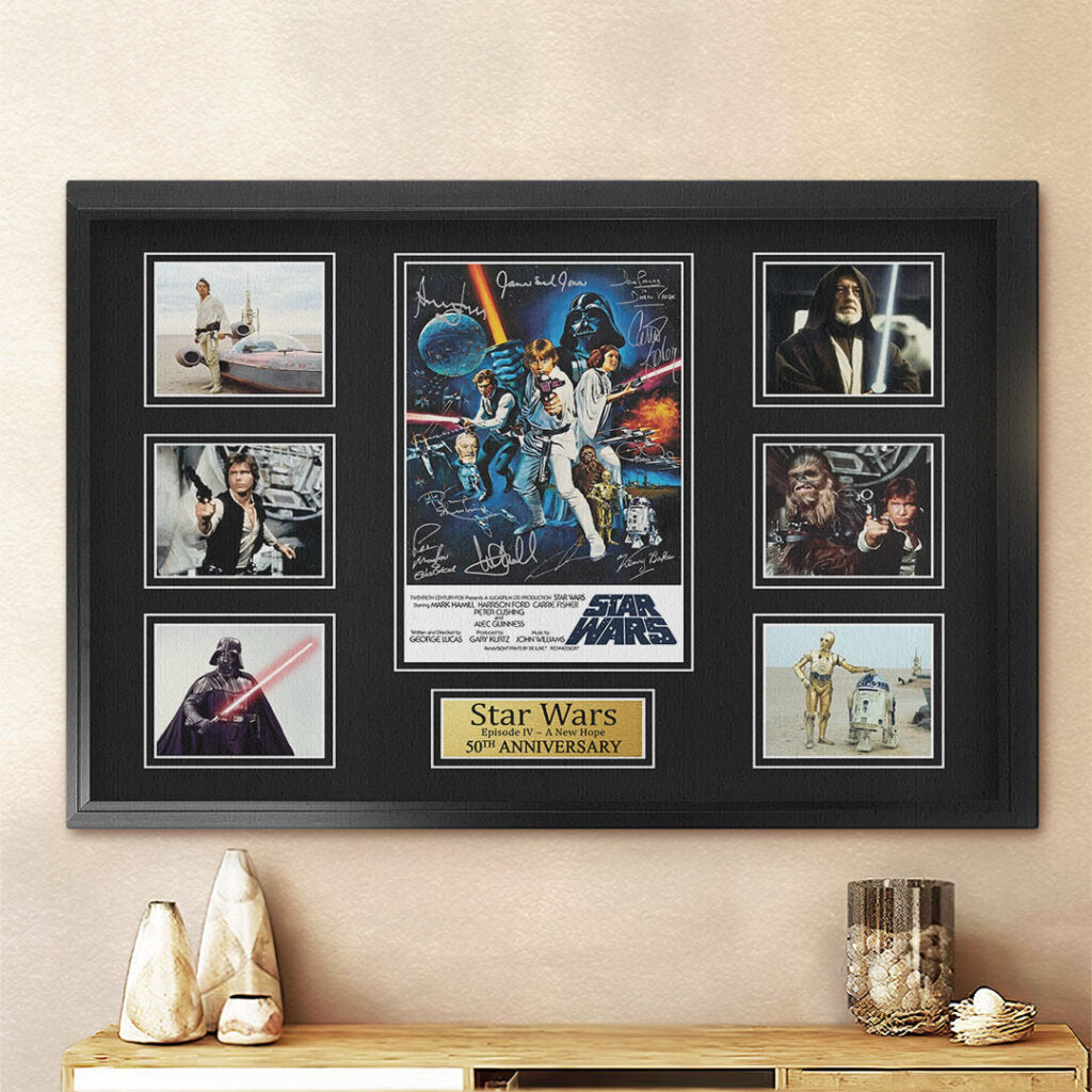 Star Wars 50th Anniversary Rectangle Canvas With Inner Frame – MNPST0297