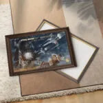 Star Wars 50th Anniversary Rectangle Canvas With Inner Frame – MNPST0250