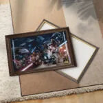 Star Wars 50th Anniversary Rectangle Canvas With Inner Frame – MNPST0263