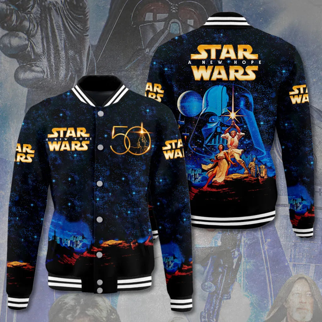 Star Wars 50th Anniversary Varsity Jacket – MNPST0815