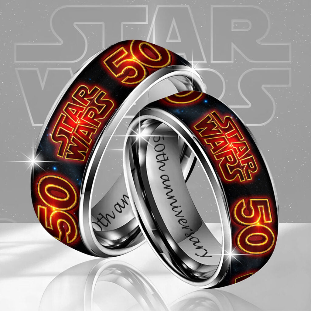 Star Wars 50th Anniversary 2027 Custom Alloy Ring – MNPST0957