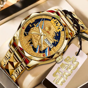 Star Wars 50th Anniversary 2027 Alloy Luxury Quartz Watch – MNPST0130