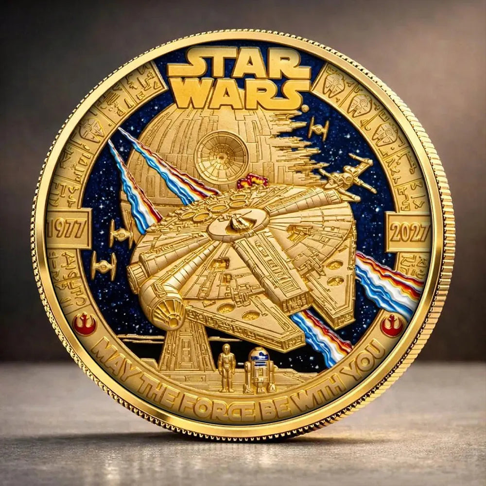 Star Wars 50th Anniversary 2027 Commemorative Coin – MNPST0129