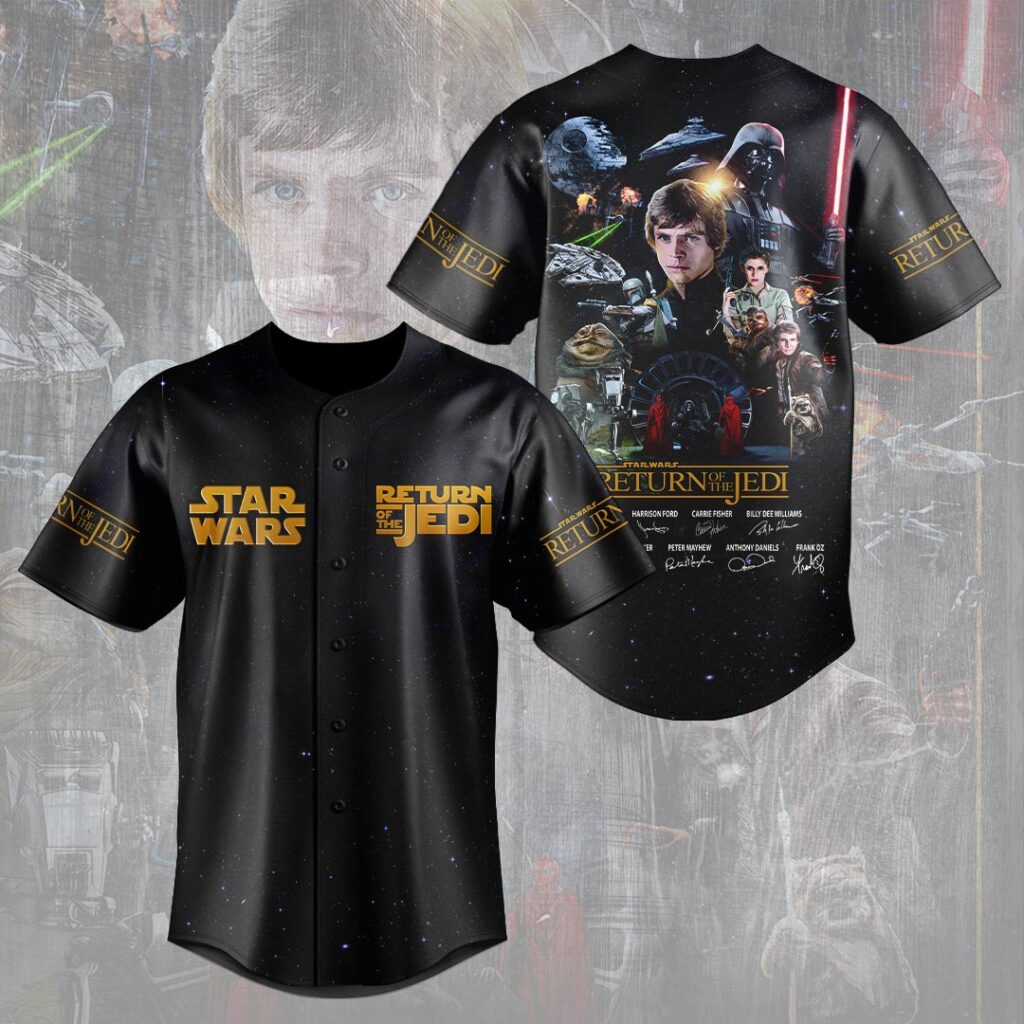Star Wars: Return of the Jedi Baseball Jersey – MNPST0574
