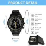 Star Wars x Darth Vader Black Stainless Steel Watch – MNPST0088