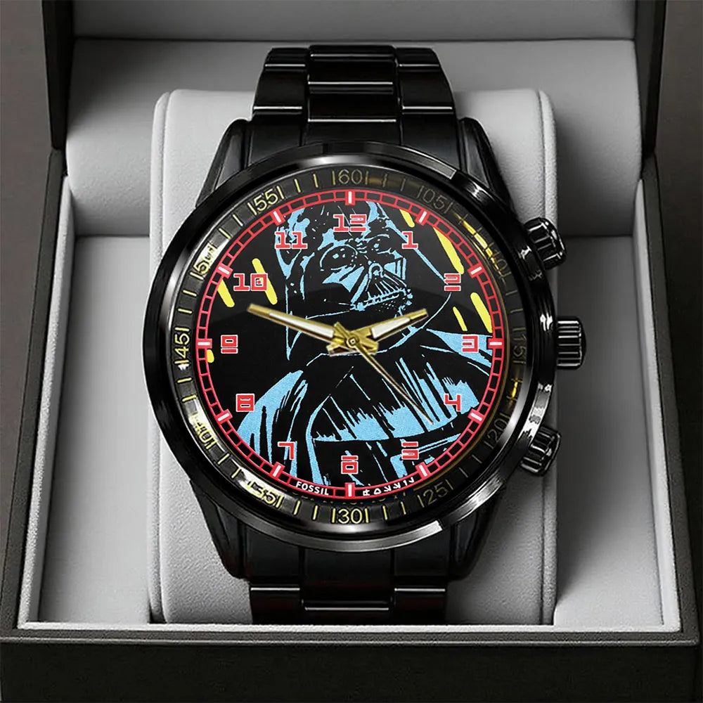 Star Wars x Darth Vader Black Stainless Steel Watch – MNPST0079