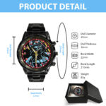 Star Wars x Darth Vader Black Stainless Steel Watch – MNPST0079