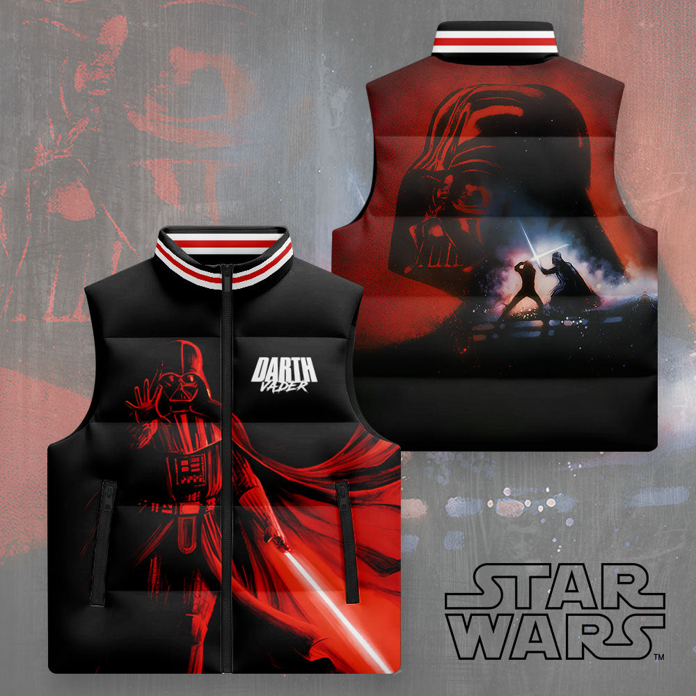 Star Wars x Darth Vader 3D Sleeveless Down Jacket – MNPST0854