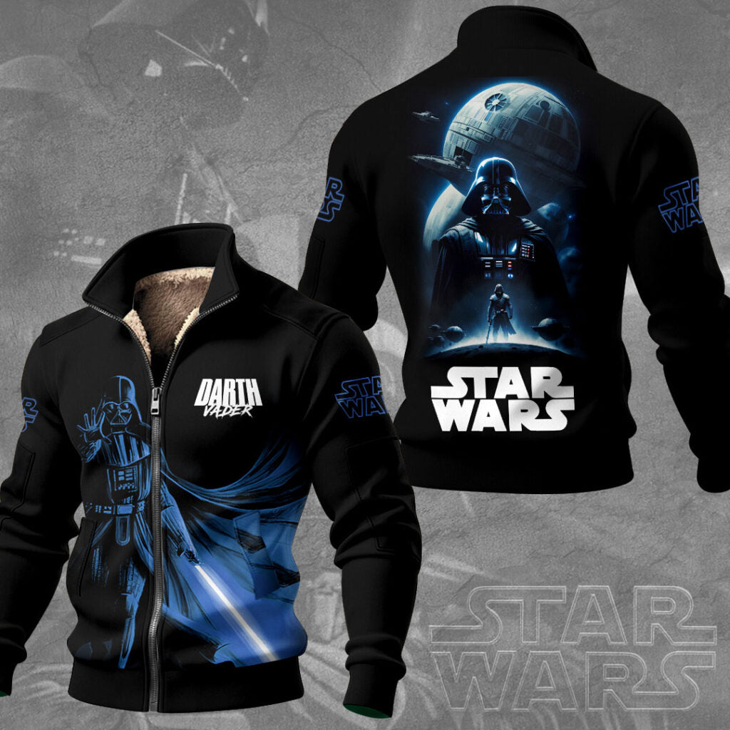 Star Wars x Darth Vader Thick Knit Fleece Jacket – MNPST0494