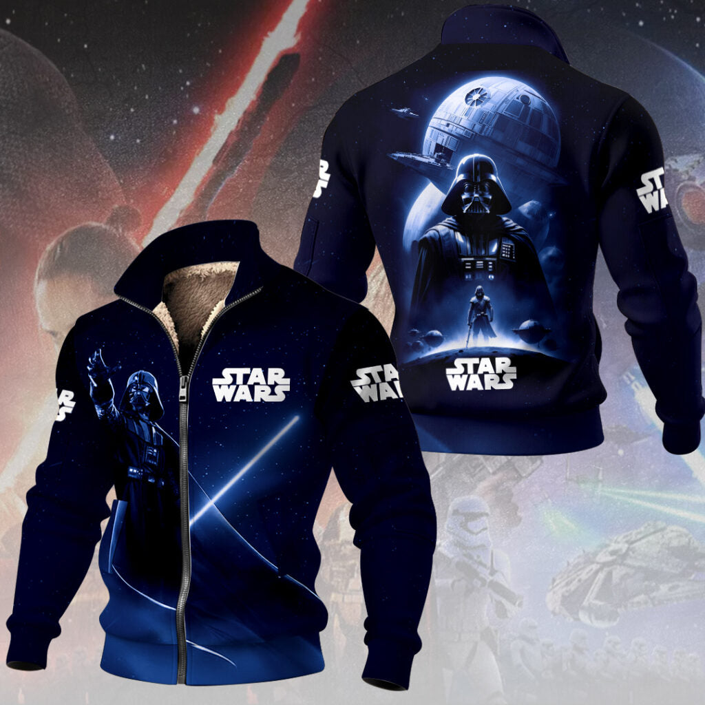 Star Wars x Darth Vader Thick Knit Fleece Jacket – MNPST0484