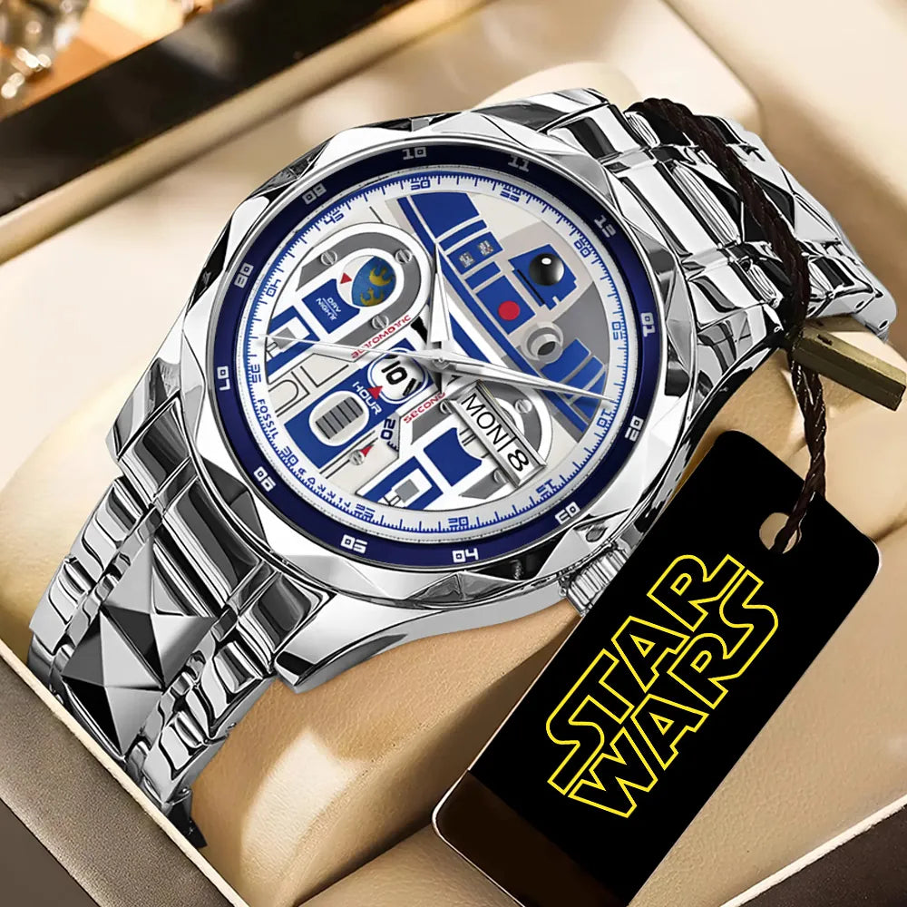 Star Wars x R2-D2 Alloy Luxury Quartz Watch – MNPST0080