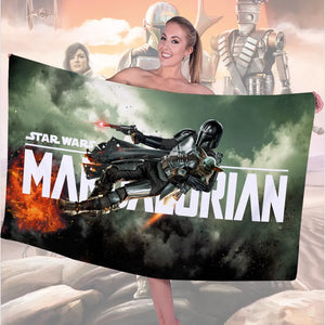 Star Wars x The Mandalorian Rectangle Beach Towel – MNPST0480