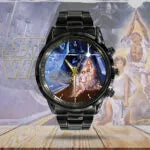 Star Wars Black Stainless Steel Watch – HOATT 4685 MNPST1233