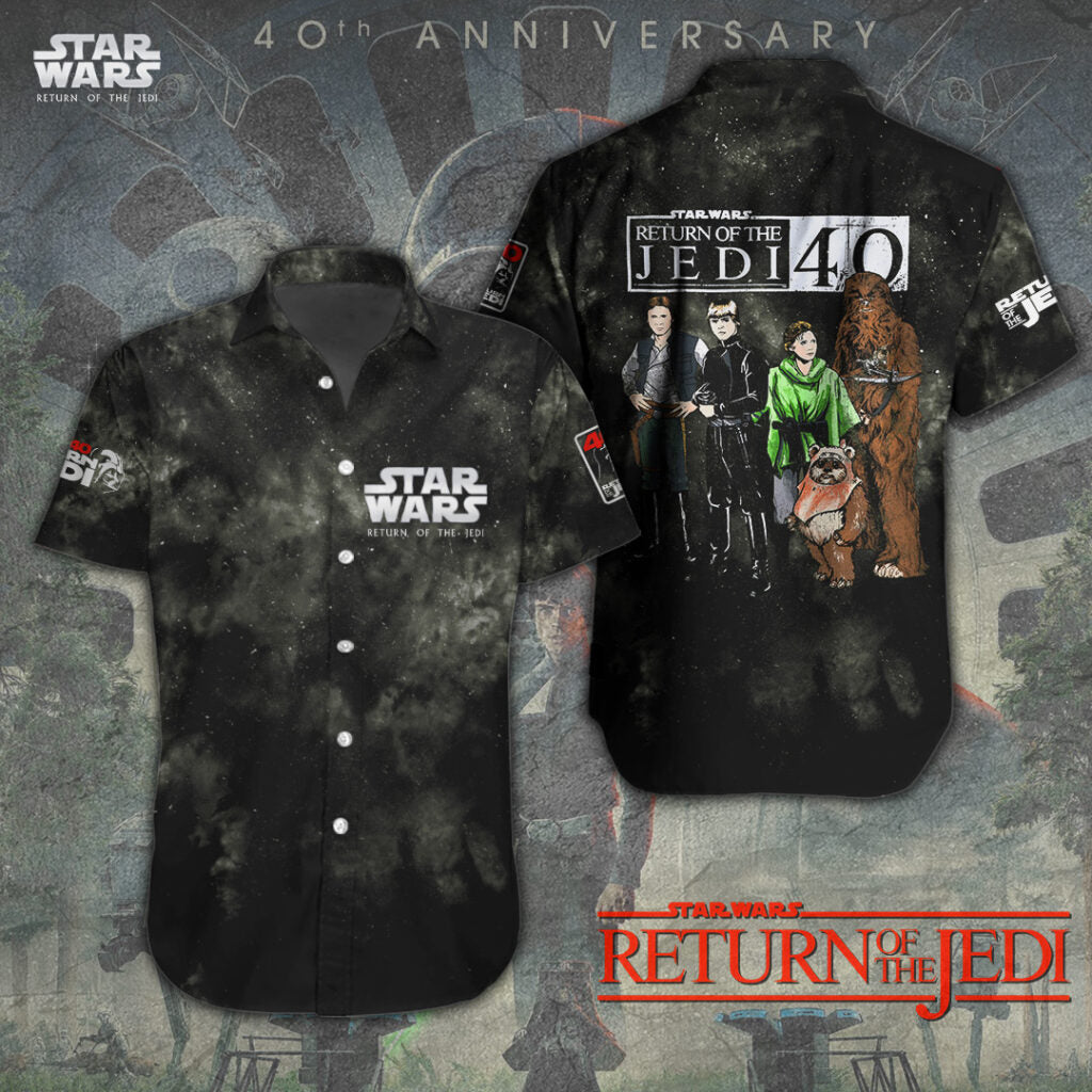 Star Wars Short Sleeve Button-Down Shirt – TANTN 1006 MNPST1183