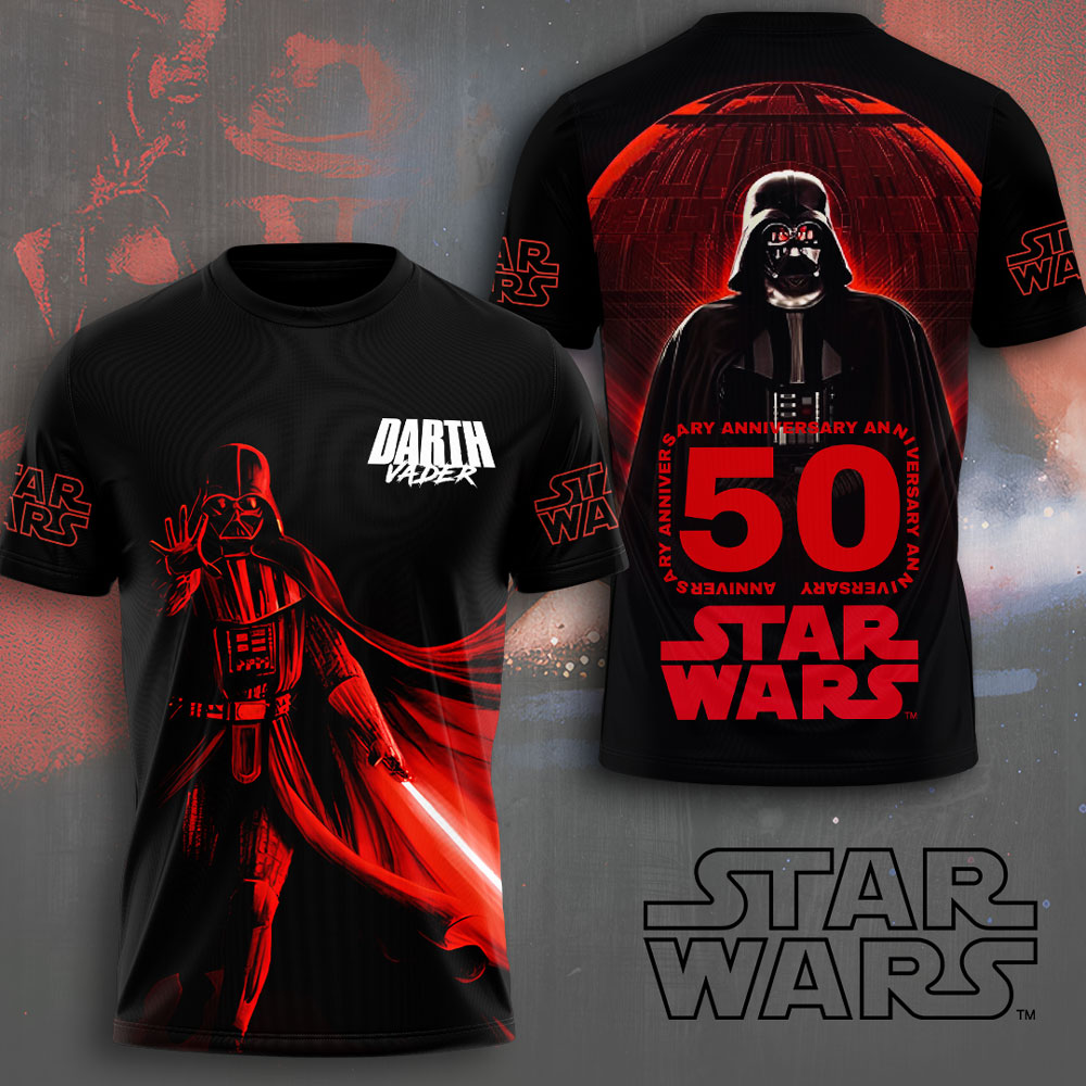 Star Wars x Darth Vader 50th Anniversary 3D Apparel – MNPST0701