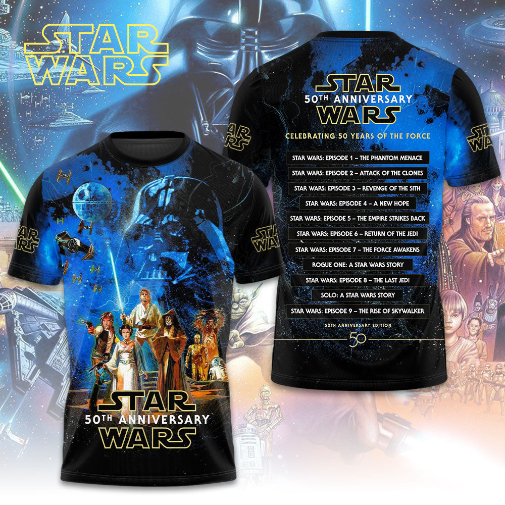 Star Wars 50th Anniversary 3D Apparel – MNPST0246