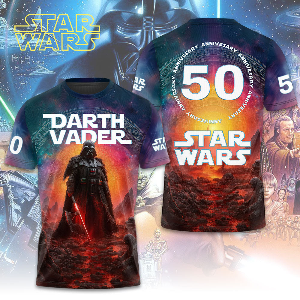 Star Wars x Darth Vader 50th Anniversary 2027 3D Apparel – MNPST1174