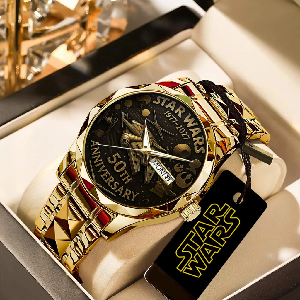 Star Wars Alloy Luxury Quartz Watch – MNPST1580
