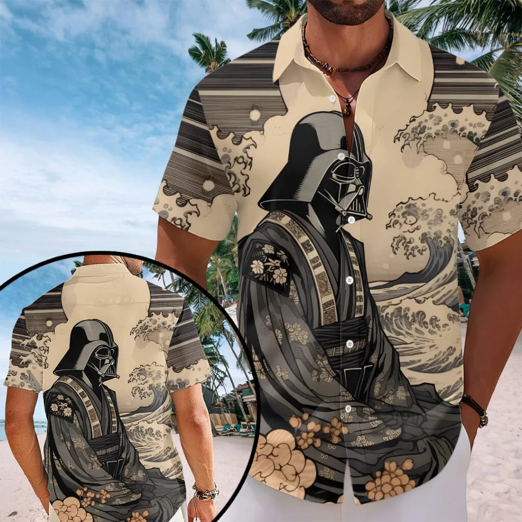 Star Wars Short Sleeve Button-Down Shirt – MNPST0865