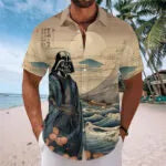 Star Wars Short Sleeve Button-Down Shirt – MNPST0861