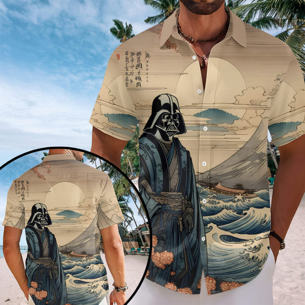 Star Wars Short Sleeve Button-Down Shirt – MNPST0861