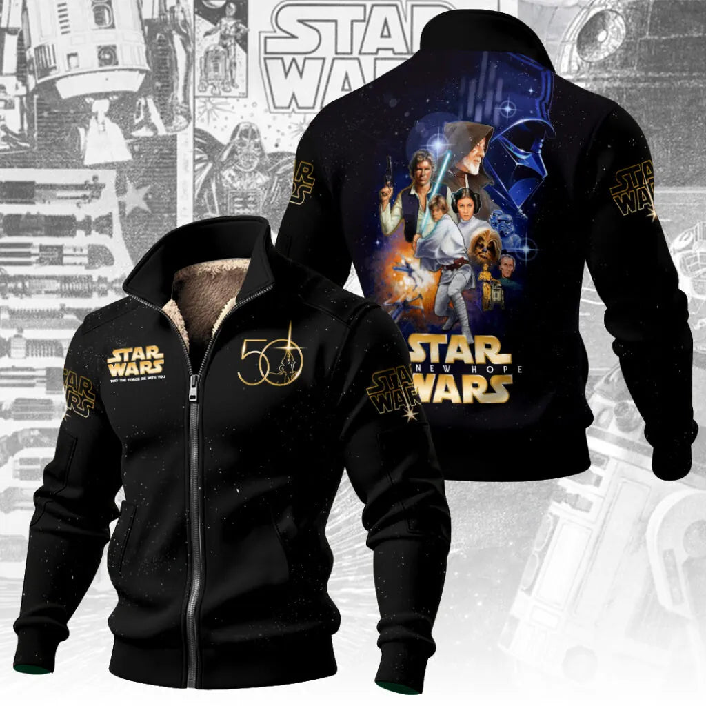 Star Wars Thick Knit Fleece Jacket – MNPST0538
