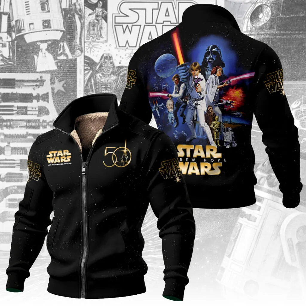 Star Wars Thick Knit Fleece Jacket – MNPST0529