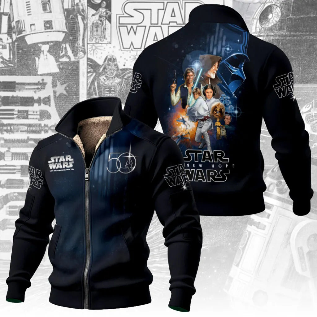 Star Wars Thick Knit Fleece Jacket – MNPST0525