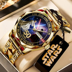 Star Wars 50th Anniversary 2027 Alloy Luxury Quartz Watch – MNPST0284