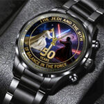 Star Wars 50th Anniversary 2027 Black Stainless Steel Watch – MNPST0285