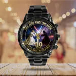Star Wars 50th Anniversary 2027 Black Stainless Steel Watch – MNPST0285