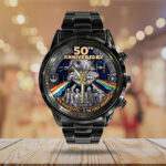 Star Wars 50th Anniversary Black Stainless Steel Watch – MNPST0201
