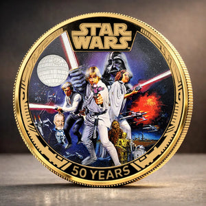 Star Wars 50th Anniversary Commemorative Coin – MNPST0155