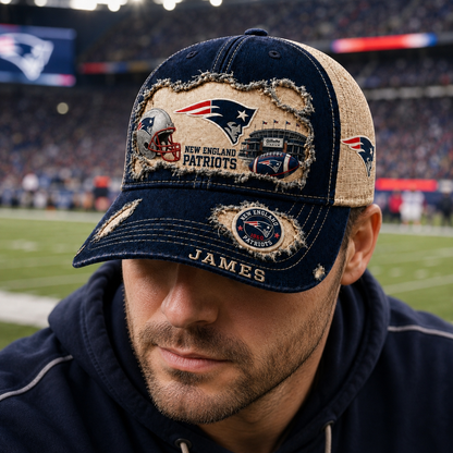 American Football Game Day – Personalized Vintage Classic Cap - NSK10123