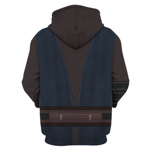 Anakin Skywalker’s Jedi Robes Costume Hoodie Sweatshirt T-Shirt Sweatpants – MNP210CSSTW